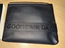 GHD exclusive black wash bag