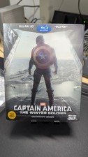 Captian America The Winter Soldier Blu Ray Steelbook with Korean slipcase