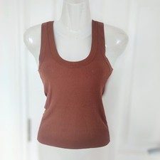 Zara Chocolate Brown Ribbed