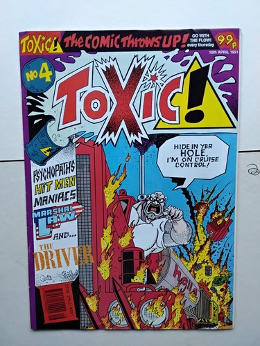 Toxic comic issue 4 april - comic,
