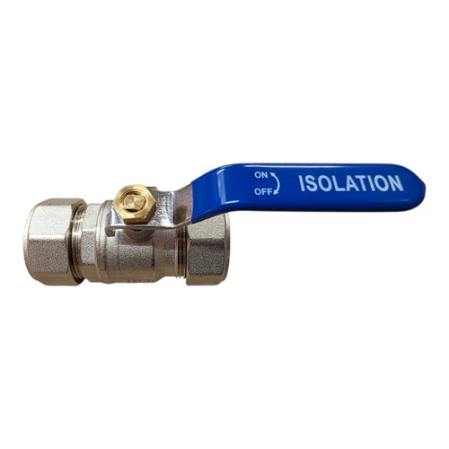 Lever ball isolation valve - ball,