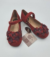 Red Leather Shoes Girl's By