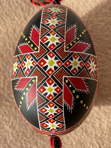 Ukrainian pysanka egg - pysanka, easter