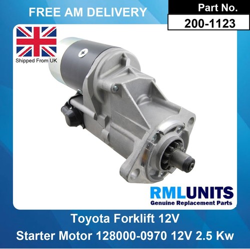Starter motor fits toyota - motor,