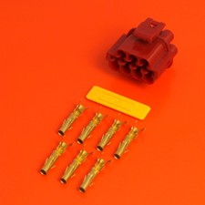 Lucas Rists 7 Way Red Receptacle TTS Series Electrical Wiring Connector Kit