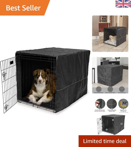Large dog crate - large, black