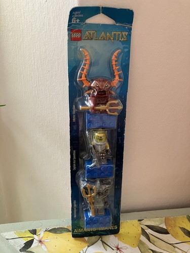 Lego atlantis magnet set - magnet,