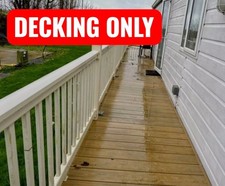 LARGE UPVC DECKING, STEPS AND