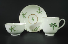 Rare Early Worcester Trio Hand