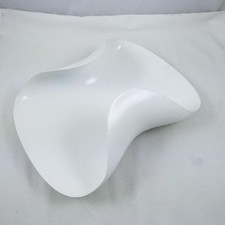 Alessi Marli Large White Contemporary Fruit Bowl / Bread Basket