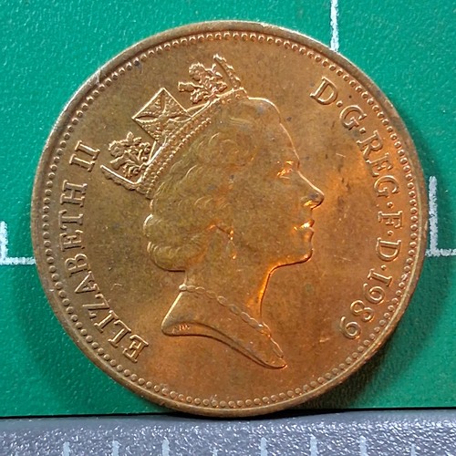 1989 new pence elizabeth - uk,