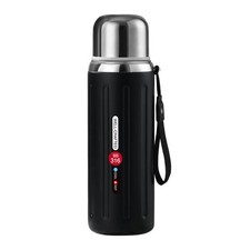 Sport Stainless Steel Thermos Flask, 600ML /800ML Leak-Proof Insulated Flask