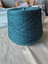 2ply Yarn Teal In Colour Over