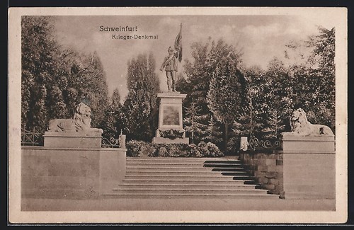 Schweinfurt view the war - view,