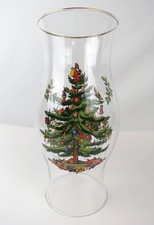 Spode Clear Glass Hurricane