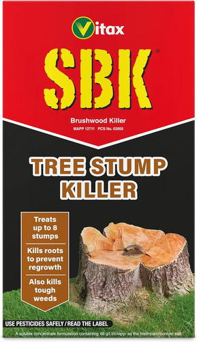 Sbk tree stump killer treats - sbk,