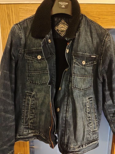 Mens superdry denim jacket - mens,