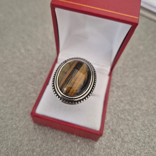 Tiger eye ring - eye,