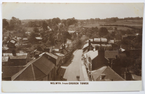Welwyn from church tower - welwyn,