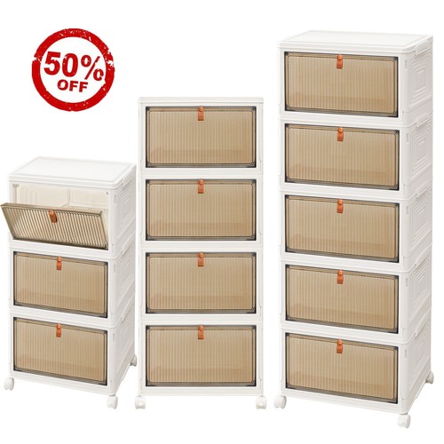 Tier folding storage box - storage,