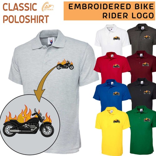 Flaming ghost rider - ghost, polo