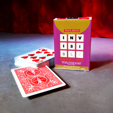 Bicycle® Invisible Deck (Red)
