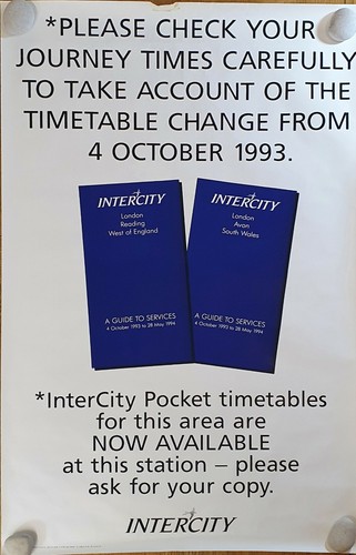 Intercity timetable changes - intercity,