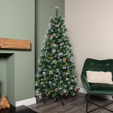 6ft Frosted Glacier Pine Snow