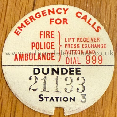 Genuine gpo telephone dial - genuine,