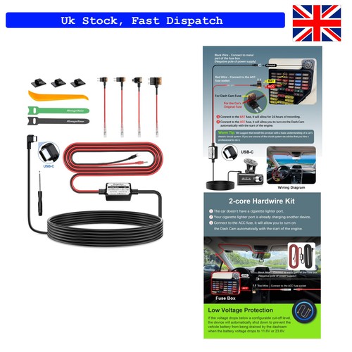 Reliable usb hardwire kit - 4m,