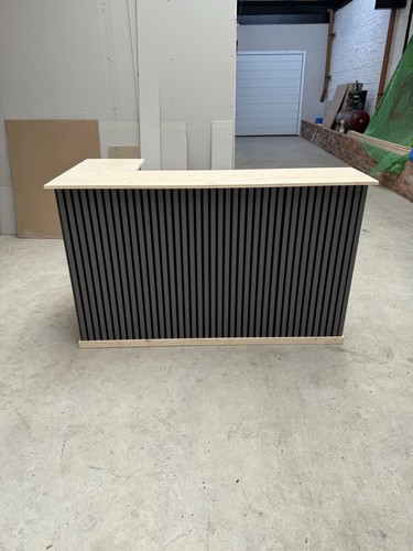 Handmade shaped wooden bar - wooden,