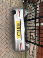 08-13 Mazda 3 1.6 Rear Bumper Ts2 Silver 5dr