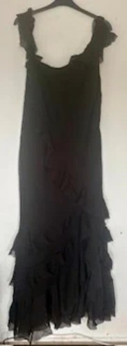 Asos design curve black ruffle - asos,