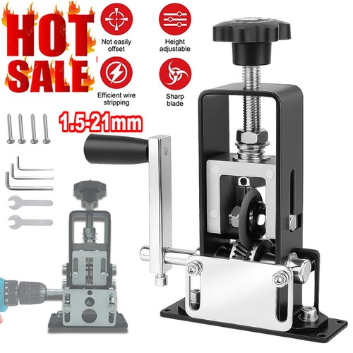 Manual electric wire stripping - manual,