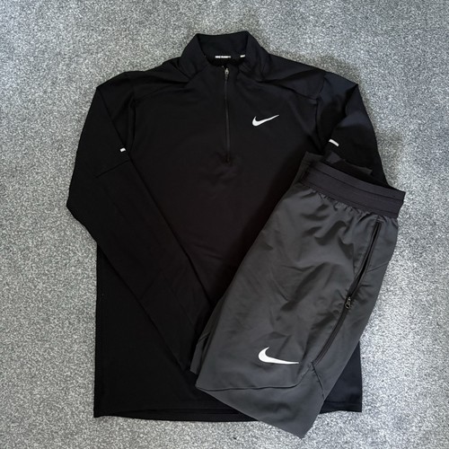 Nike men tracksuit black - nike, men's