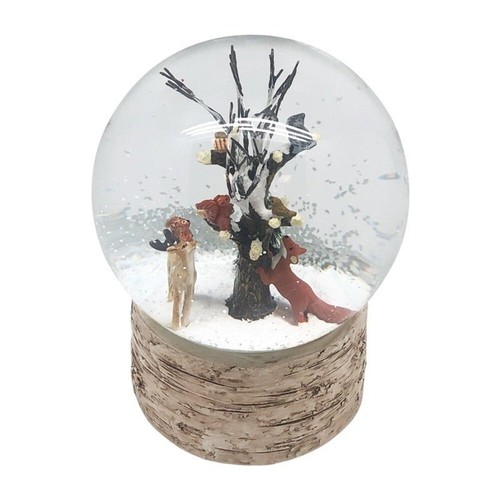 Musical snow globe woodland - musical,