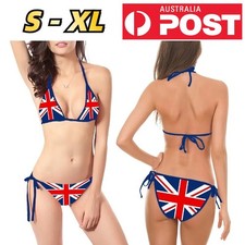 Union Jack Flag Women Bikini