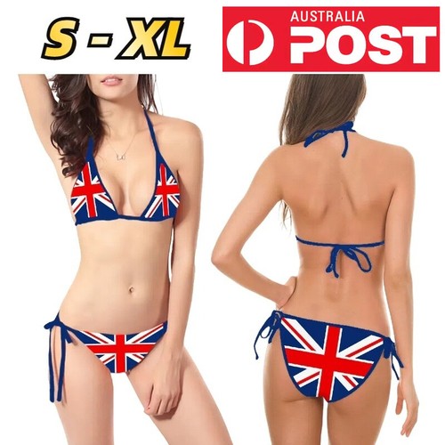 Union jack flag women bikini - jack,