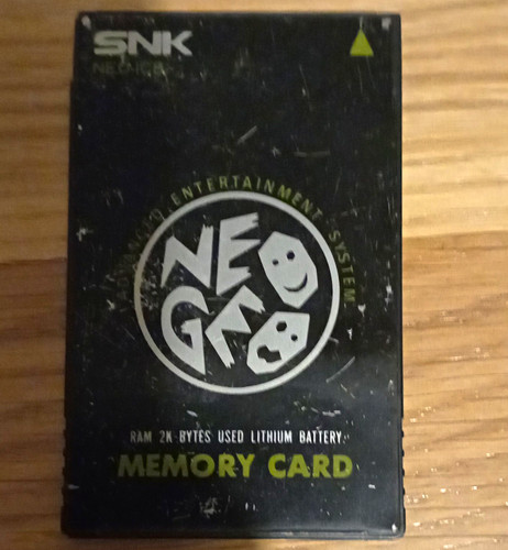 Snk neo geo aes - snk, card
