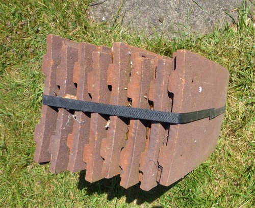 Bundle unused clay roof - bundle,