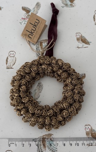 Nkuku mini brass madhi wire - brass,