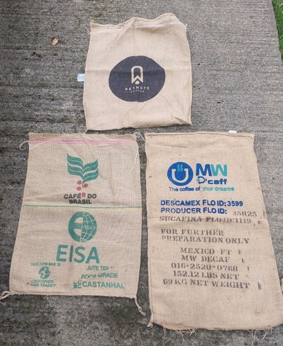 Large hessian coffee sacks - large,