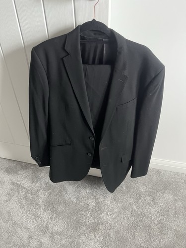 Lewin men suit black - lewin,