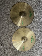 Pearl Cymbals. CX500 14” Hihat Cymbals Pair & 16” crash. MIJ. Nice condition.