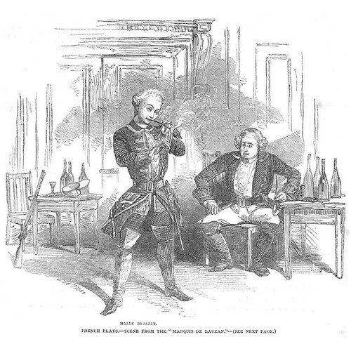 Theatre scene from the - scene, marquis