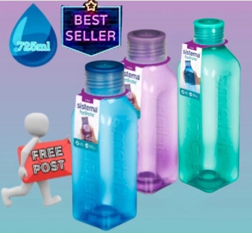 Sistema hydrate 725ml square - hydrate*725ml,
