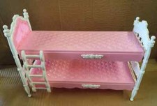 Pink Plastic Bunk Bed & Ladder