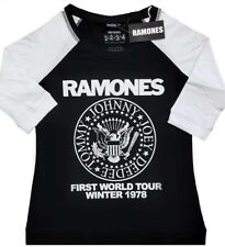 RAMONES LADIES RAGLAN T-SHIRT