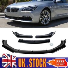 Black Front Bumper Lip Body Spoiler Splitter For BMW 6 Series M Sport 640 650 M6