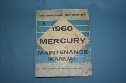 1960 mercury service shop - 1960,